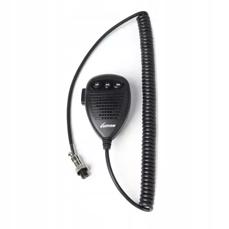 Luiton LT-198 radio CB, AM/FM, ASQ, enchufe de mechero, negra