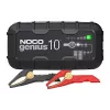 Cargador de batería NOCO GENIUS10 EU 10 A para baterías de 6V y 12V — mantenimiento y desulfatación, 150 W, Li-Ion/AGM/Gel, resistente al agua IPX