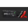 Cargador de batería NOCO GENIUS10 EU 10 A para baterías de 6V y 12V — mantenimiento y desulfatación, 150 W, Li-Ion/AGM/Gel, resistente al agua IPX
