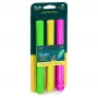 3Doodler Start 3DS-ECO-MIX4-75 mezcla de filamentos compostables, 75 uds., 2,5 mm, verde/rosa/amarillo neon glow