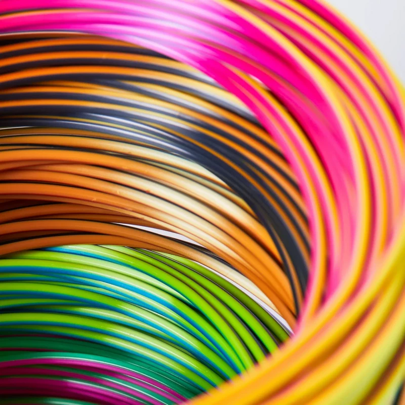 3Doodler FLOW-TRIFILLS material de impresión 3D ácido poliláctico (PLA) negro, azul, cobre, oro, verde, morado, rojo 260 g