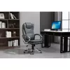 Activejet YK7304 silla de oficina con calefacción y masaje, gris