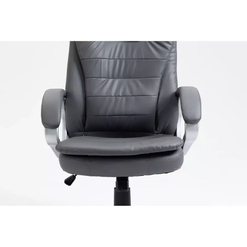 Activejet YK7304 silla de oficina con calefacción y masaje, gris