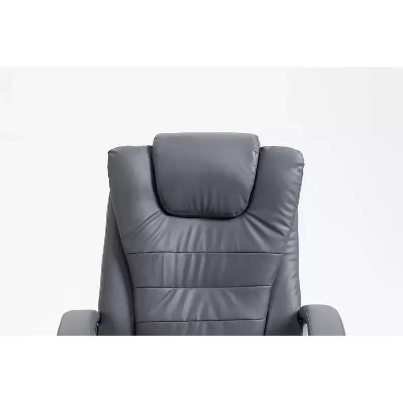 Activejet YK7304 silla de oficina con calefacción y masaje, gris