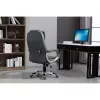 Activejet YK7304 silla de oficina con calefacción y masaje, gris