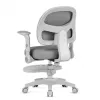 Silla giratoria mark adler Junior 5.0 — respaldo ergonómico de malla, asiento de espuma, altura ajustable 42–54 cm, gris