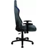 Silla gaming universal Aerocool DUKE AeroSuede negra, azul