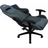 Silla gaming universal Aerocool DUKE AeroSuede negra, azul