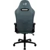 Silla gaming universal Aerocool DUKE AeroSuede negra, azul