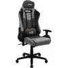 Aerocool DUKE AC-280 AeroSuede silla gaming, microfibra, negro/gris