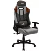Silla gaming universal Aerocool DUKE AeroSuede negra, marrón, gris