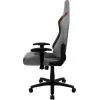 Silla gaming universal Aerocool DUKE AeroSuede negra, marrón, gris
