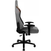 Silla gaming universal Aerocool DUKE AeroSuede negra, marrón, gris