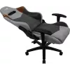 Silla gaming universal Aerocool DUKE AeroSuede negra, marrón, gris