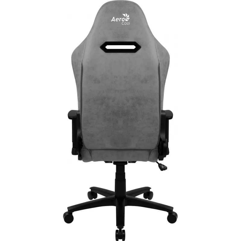 Silla gaming universal Aerocool DUKE AeroSuede negra, marrón, gris
