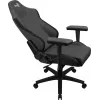 Aerocool CROWN AeroWeave CROWNASHBK silla gaming ergonómica, asiento acolchado, cojines ajustables, Ash Black