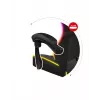 Huzaro Force 4.4 RGB silla gaming, tela, carga máxima 130 kg, altura 125 cm, negro
