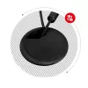 Huzaro Hero 6.3 escritorio gaming, 154×48×74 cm, grosor del tablero 1,5 cm, blanco