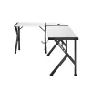 Huzaro Hero 6.3 escritorio gaming, 154×48×74 cm, grosor del tablero 1,5 cm, blanco