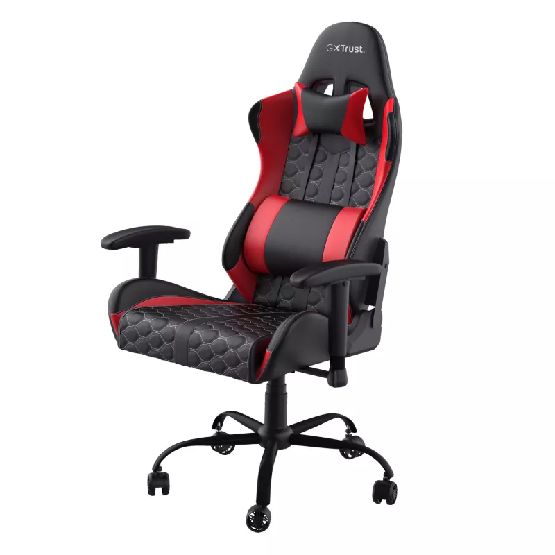 Silla gaming universal Trust GXT 708R Resto negra, roja