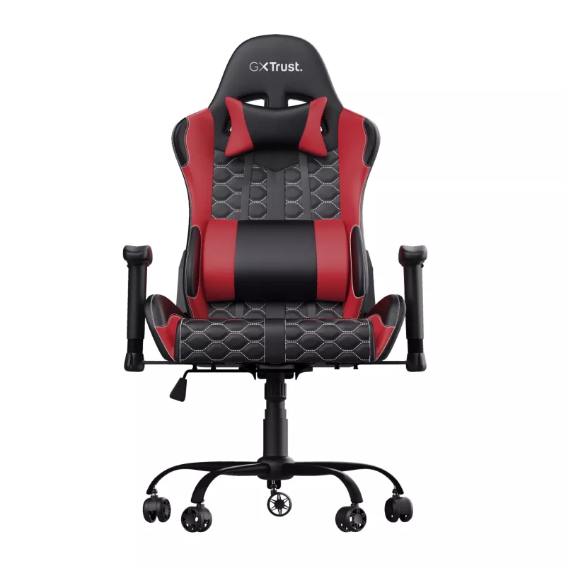 Silla gaming universal Trust GXT 708R Resto negra, roja