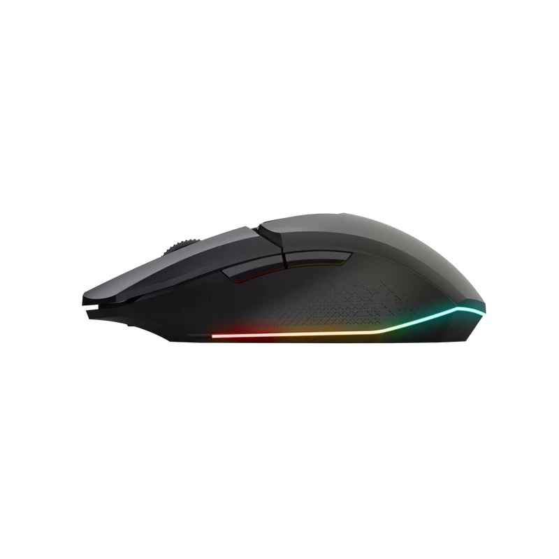 Ratón gaming Trust GXT 110 Felox ambidiestro RF inalámbrico óptico 4800 DPI