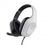 Auriculares Trust GXT 415W Zirox con cable diadema gaming blancos