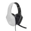 Auriculares Trust GXT 415W Zirox con cable diadema gaming blancos