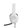 Auriculares Trust GXT 415W Zirox con cable diadema gaming blancos