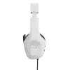 Auriculares Trust GXT 415W Zirox con cable diadema gaming blancos