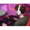 Auriculares Trust GXT 415W Zirox con cable diadema gaming blancos