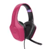 Auriculares Trust GXT 415P Zirox con cable diadema gaming rosa