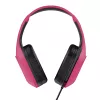 Auriculares Trust GXT 415P Zirox con cable diadema gaming rosa