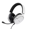 Auriculares Trust GXT 489W FAYZO con cable diadema gaming negros, blancos