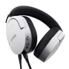 Auriculares Trust GXT 489W FAYZO con cable diadema gaming negros, blancos