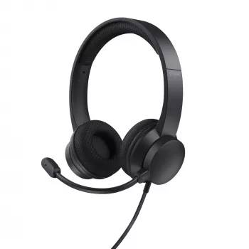 Auriculares Trust Ayda con cable diadema llamadas/música USB Type-A negros