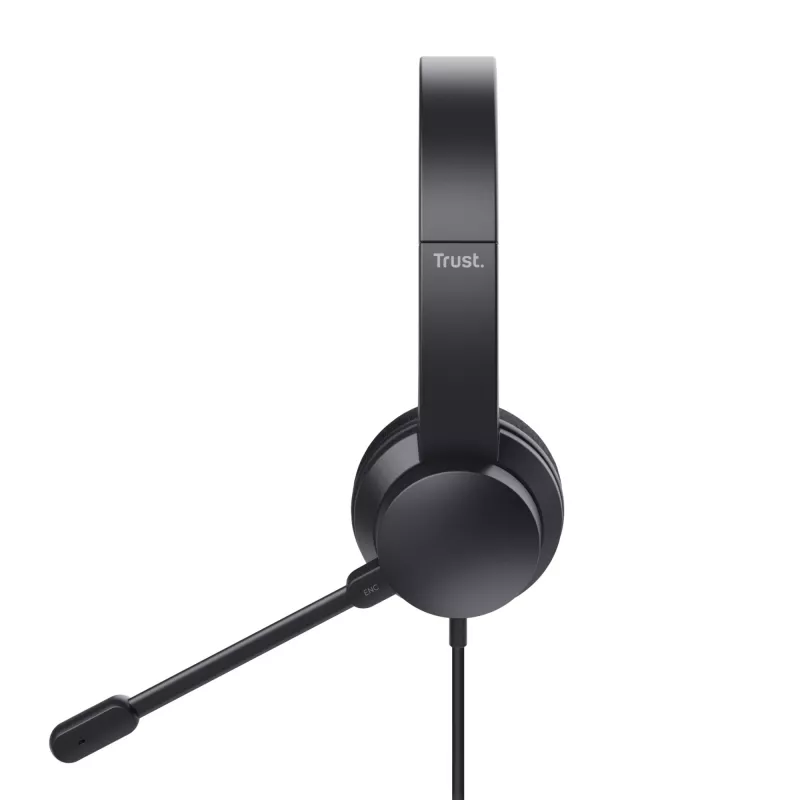 Auriculares Trust Ayda con cable diadema llamadas/música USB Type-A negros