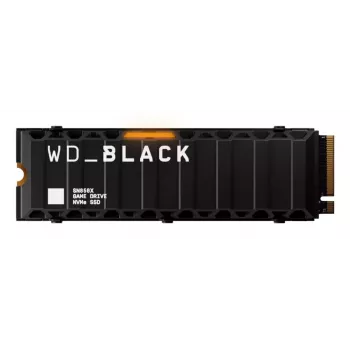 SSD WESTERN DIGITAL - WD_Black SN850X - 4TB - PCIe Gen4 x4 - M.2 2280 - disipador
