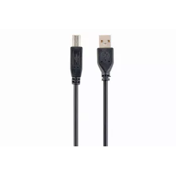 Cable USB 2.0 GEMBIRD conector macho A conector macho B 2,0 m (6ft) – Negro/paquete a granel