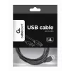 Gembird CCP-USB2-AMBM-6 cable USB 2.0 A-B, 1,8 m, negro