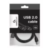 Gembird CCP-USB2-AMAM-6 cable USB 2.0 AM–AM, 1,8 m, negro