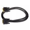 Cable DVI-D Dual-Link Akyga AK-AV-06 (24+1), conector macho a conector macho, 1,8 m, negro