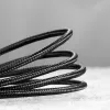 BASEUS Cable de carga rápida Cafule trenzado - USB Type-A a Type-C 2A - 2 m - Negro (nailon)