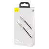 Cable de transferencia de datos Cafule Fast Charge BASEUS - USB Type-A a Lightning - 480 Mbit/s (2,4 A PD) - 1 m - negro