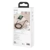 Cable de transferencia de datos Cafule Fast Charge BASEUS - USB Type-A a Lightning - 480 Mbit/s (2,4 A PD) - 1 m - negro