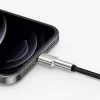 Cable de transferencia de datos Cafule Fast Charge BASEUS - USB Type-A a Lightning - 480 Mbit/s (2,4 A PD) - 1 m - negro