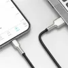 Cable de transferencia de datos Cafule Fast Charge BASEUS - USB Type-A a Lightning - 480 Mbit/s (2,4 A PD) - 1 m - negro
