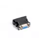 Adaptador de cable LANBERG DVI-I VGA (D-Sub) negro