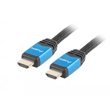 Cable HDMI LANBERG - M/m V2.0 cable Cu Premium - 1 m negro