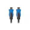 Cable HDMI LANBERG - M/m V2.0 cable 4k Cu - 0,5 m negro
